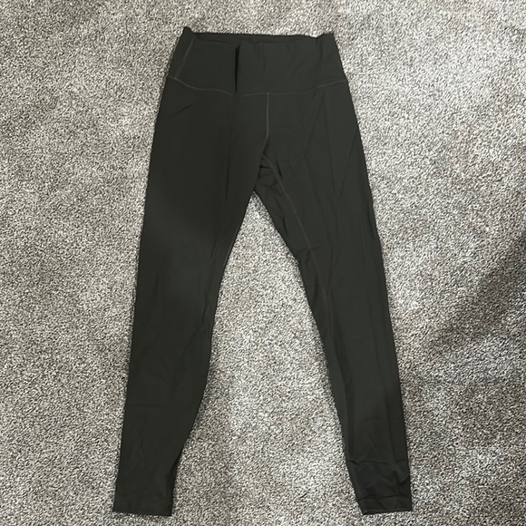 Green High-Waisted Leggings - Picture 1 of 1